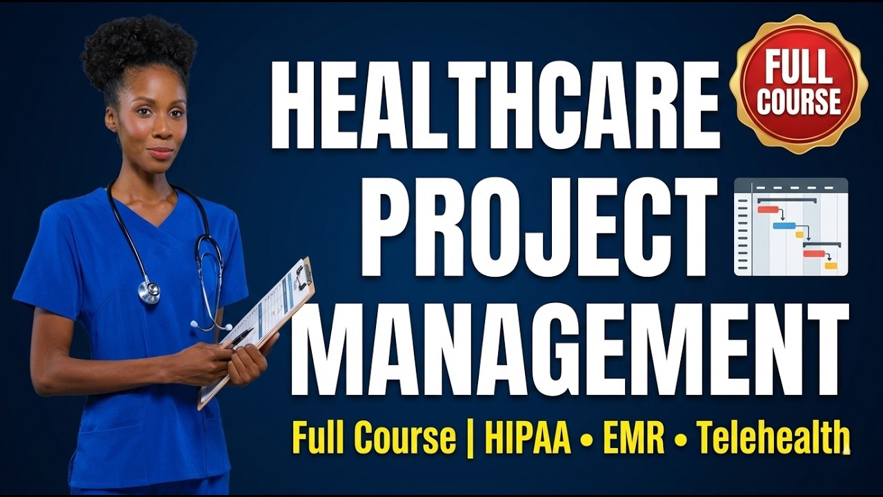 Everything You Need to Know About Healthcare Project Management | Full Training