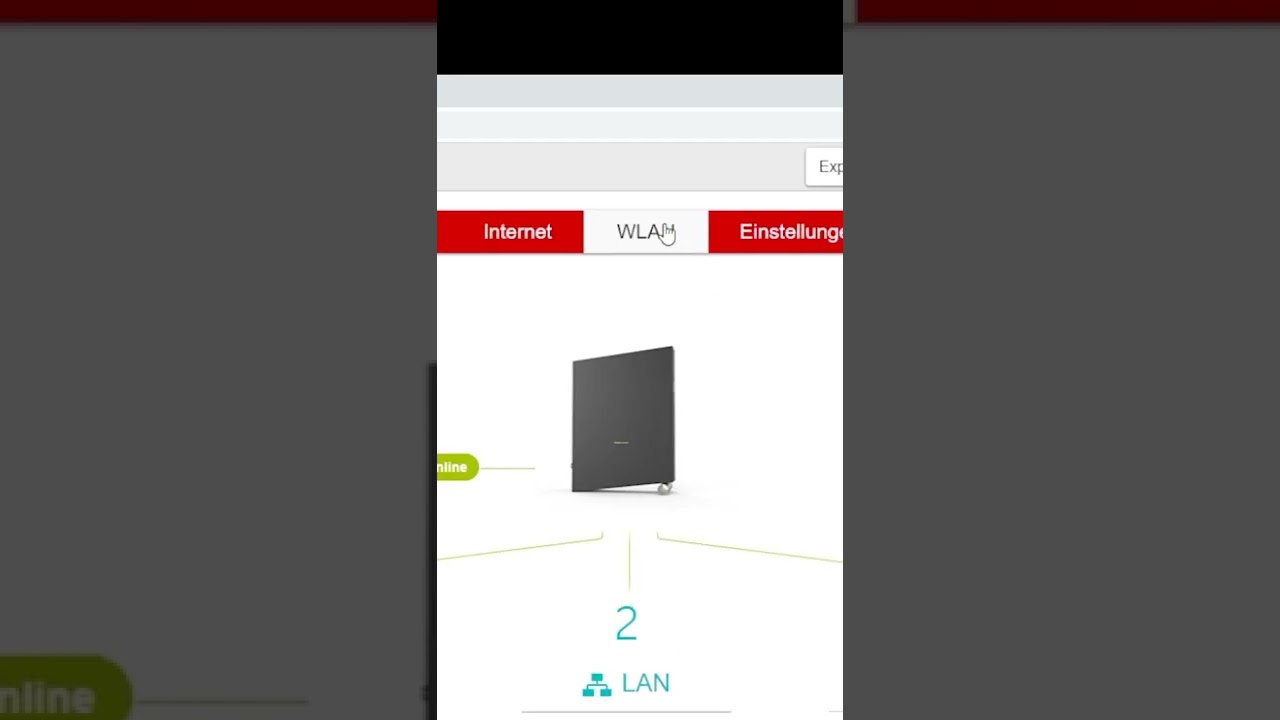Vodafone Station - Band Steering individuell je Ger&auml;t - 2,4Ghz & 5Ghz Band #shorts