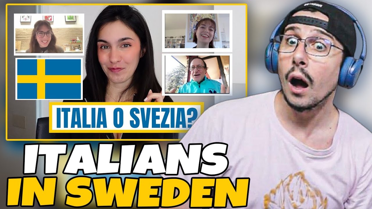 🇮🇹 Reacting to Italians Who Moved to Sweden 🇸🇪