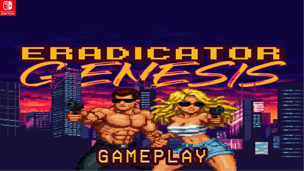 Your favorite janky game - Eradicator Genesis [Switch] [HD] Gameplay