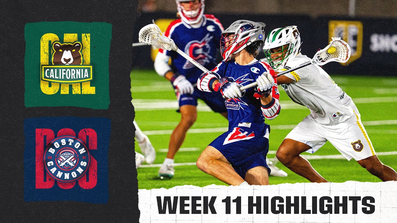 California Redwoods vs Boston Cannons Full Game Highlights | August 8, 2025
