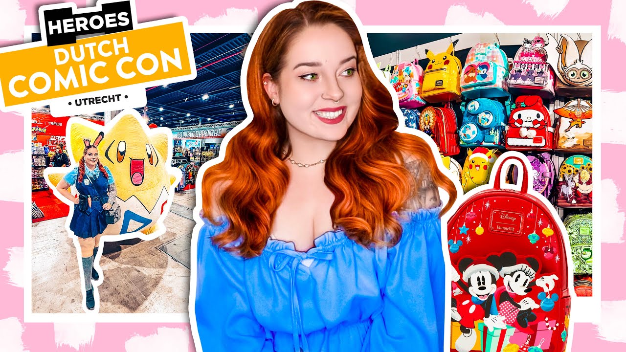 DUTCH COMICCON 2025 ZONDAG, NIEUWE GAMES & PANEL KIJKEN VAN DOMINIC MONAGHAN !! 🥳🛍️ | VLOG 167