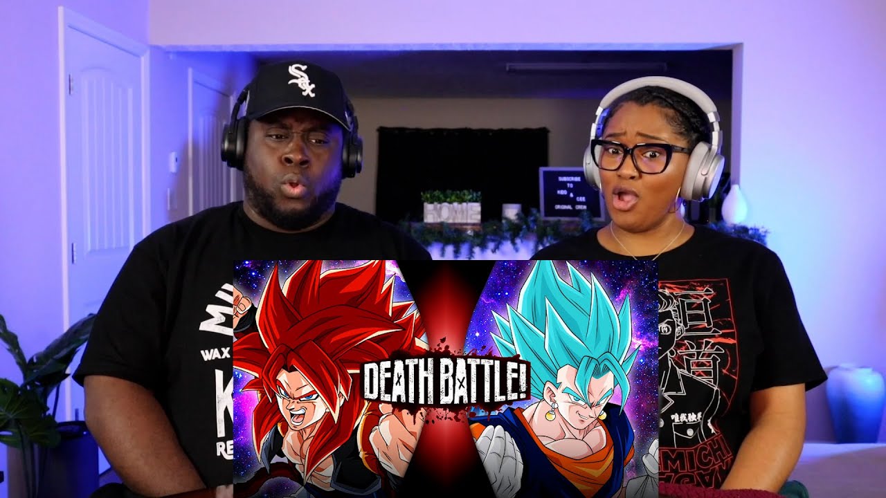 Kidd and Cee Reacts To Gogeta VS Vegito | DEATH BATTLE!