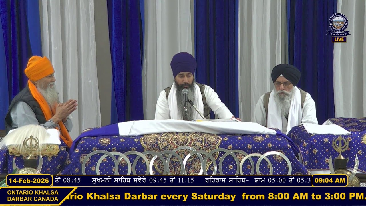 Live From Gurudwara Ontario Khalsa Darbar