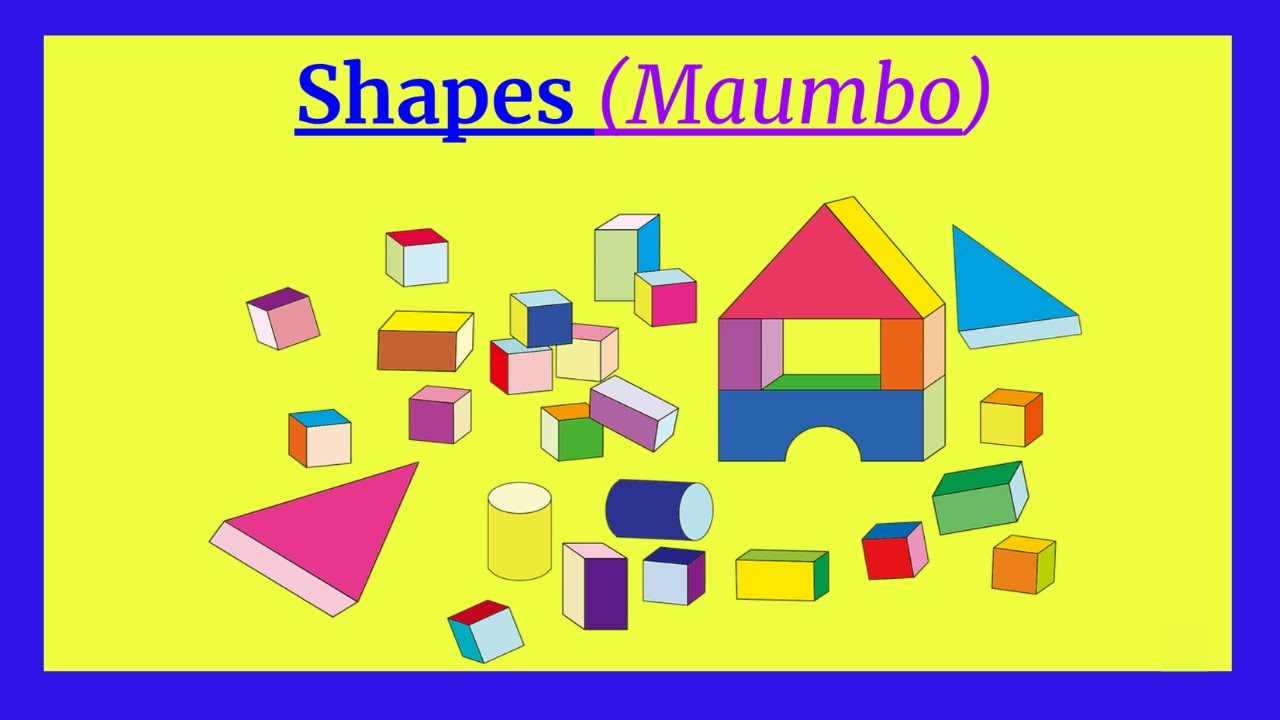 LEARN SHAPES IN KISWAHILI: - Beginners 2/4