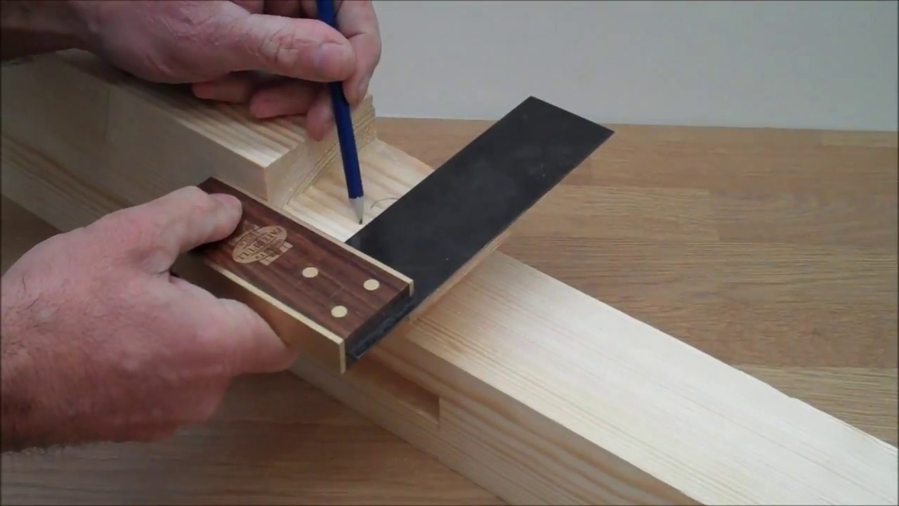 Draw bore tenon tutorial