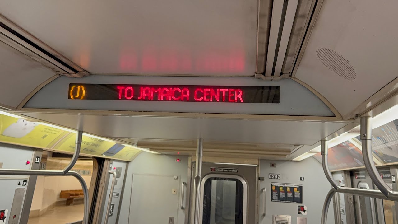 BMT Nassau St Line: R143 (J) Train [Broad St to Jamaica Center #JamaicaEXP2]