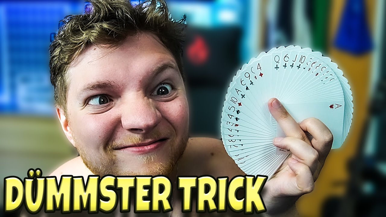 Der DÜMMSTE KARTENTRICK aller ZEITEN... 😂 | mit Erklärung