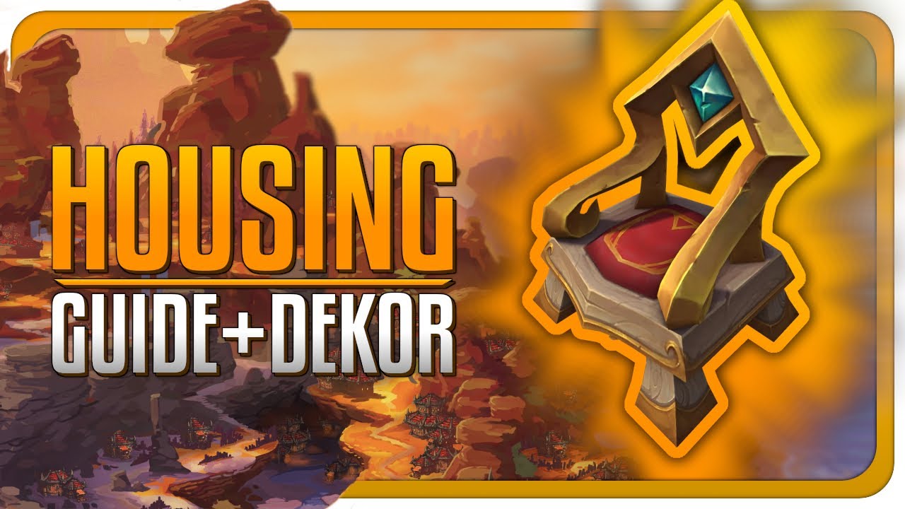 Housing Anfänger Guide + Alle Dekor Händler | Patch 11.2.7