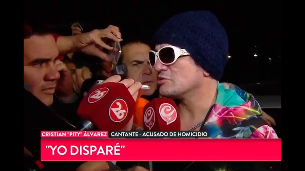 Se entregó Pity Álvarez: “Lo maté porque era entre él y yo”