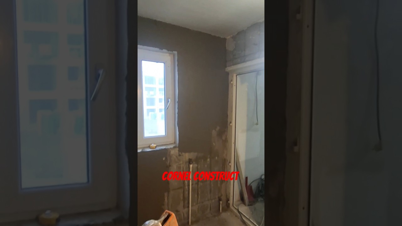 Pregătire pereti baie
