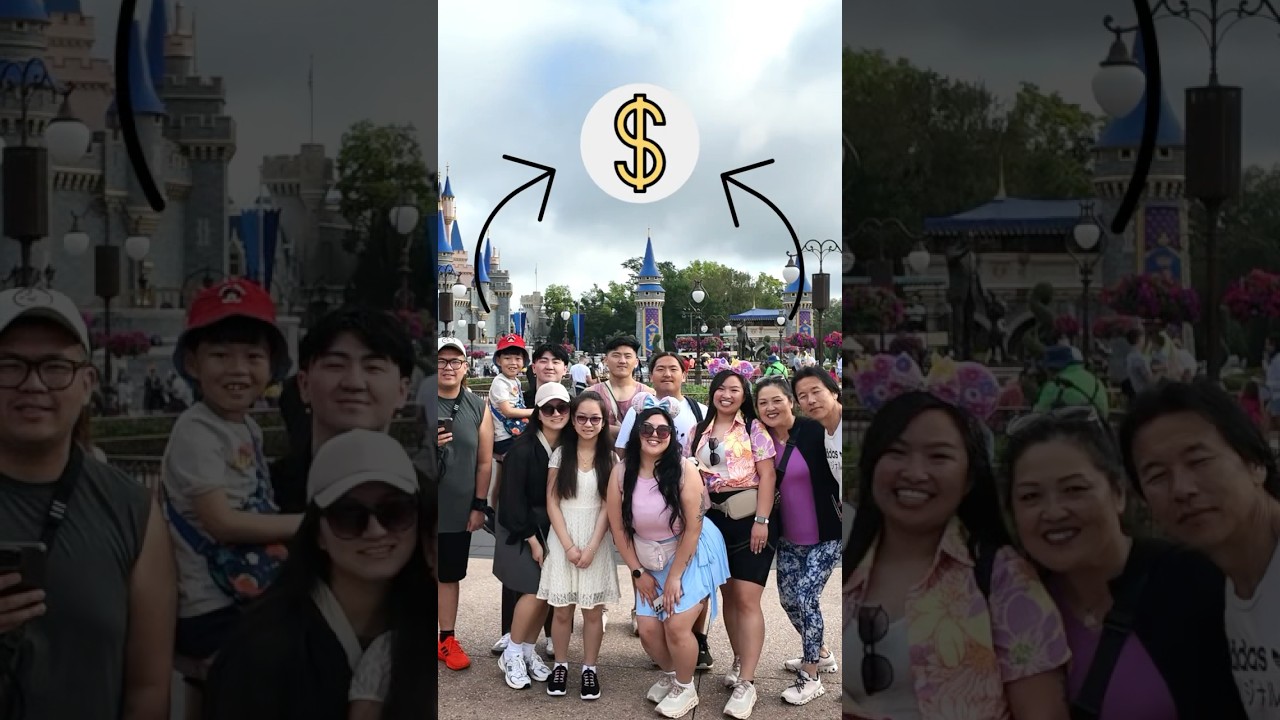 How much does Disney cost for a big family? #disney #disneyworld #disneyprincess #disneyfoodies