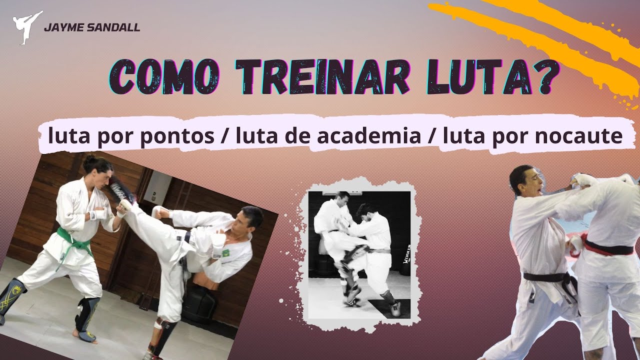 Como treinar kumite? (diferenças entre luta de pontos, luta de academia e luta por nocaute)