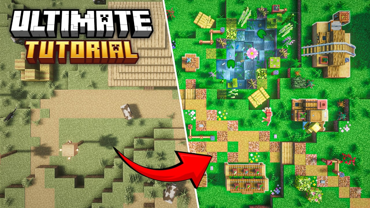 The ULTIMATE Minecraft Landscaping Guide