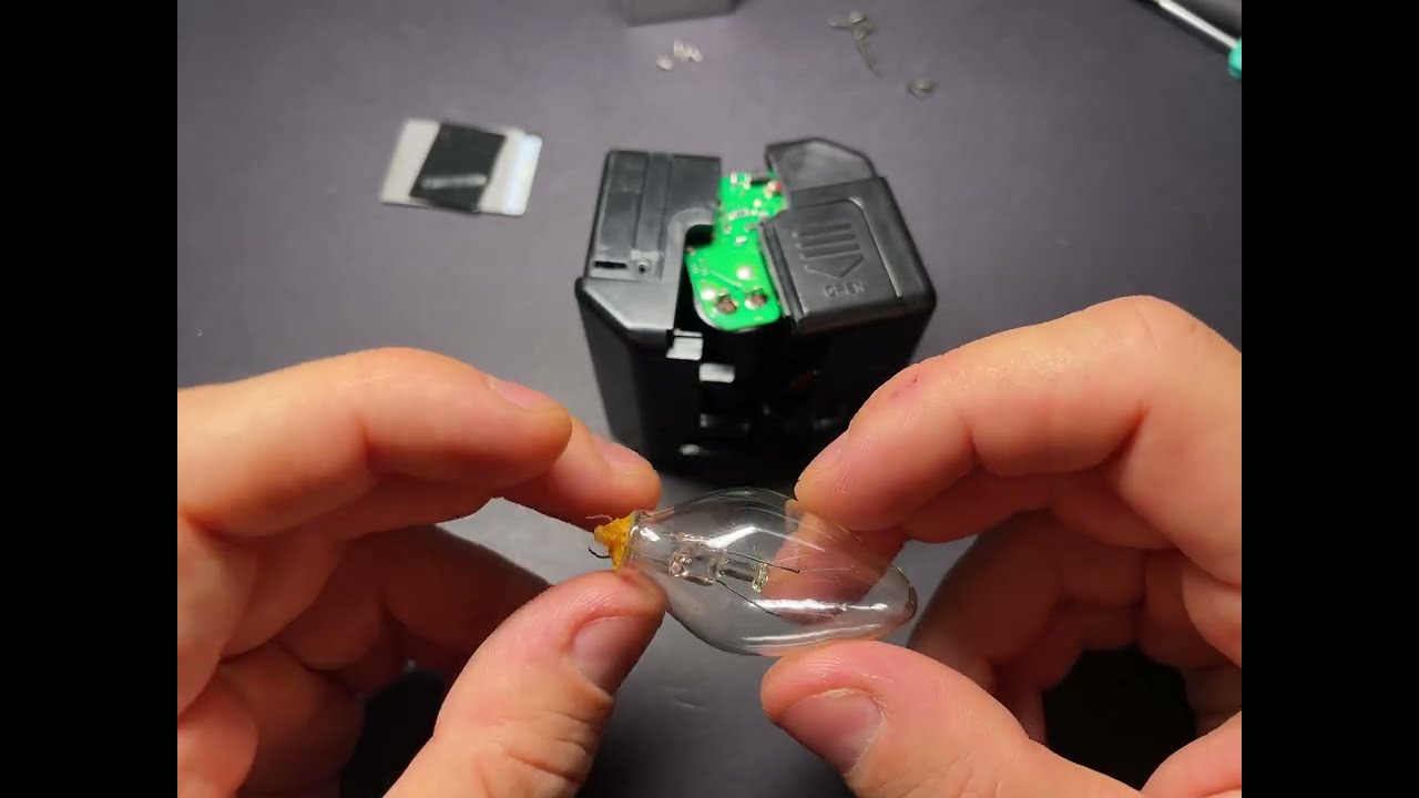 contax tla 200 hot shoe replacement instruction
