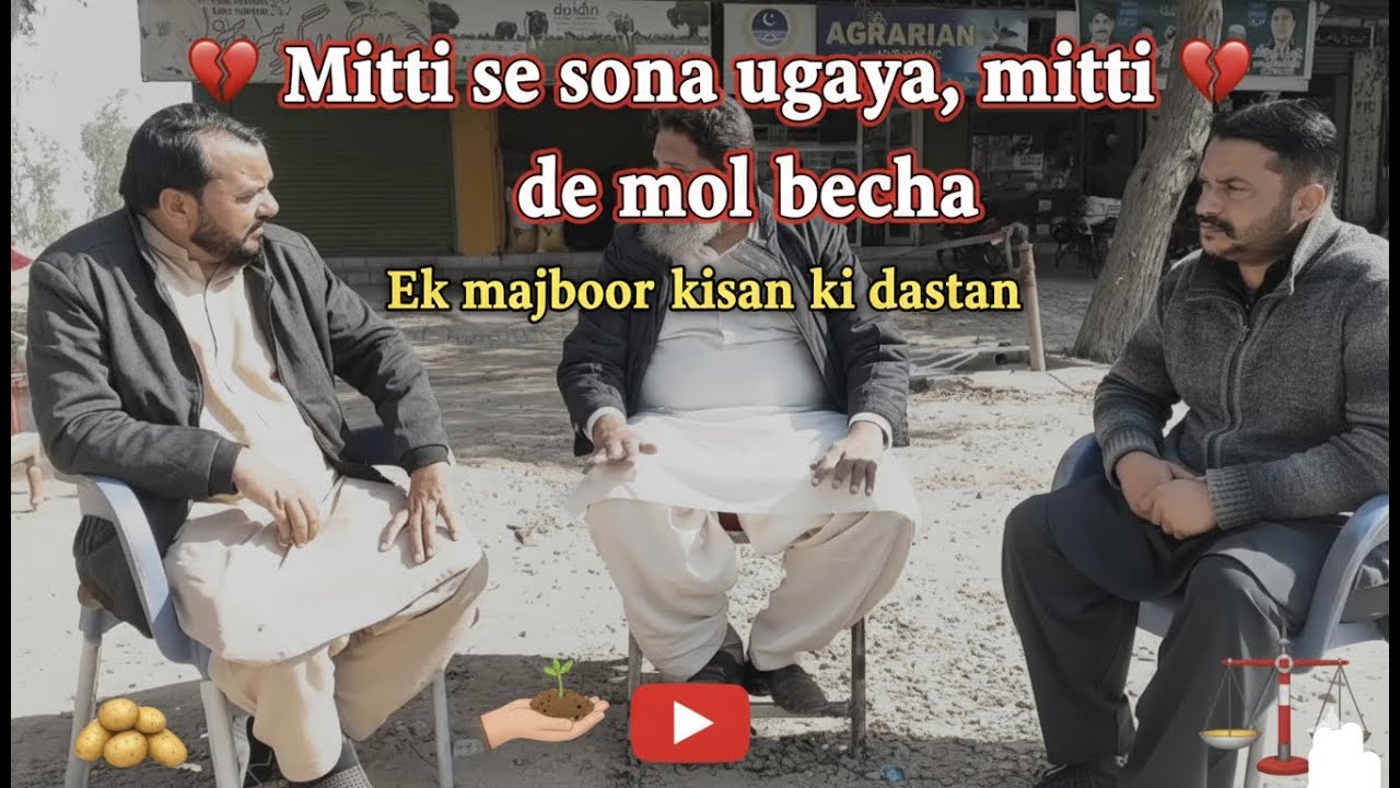Mitti se sona ugaya, mitti ke mol becha Ek majboor kisan ki dastan.||Hafiz Gujjar ❤️