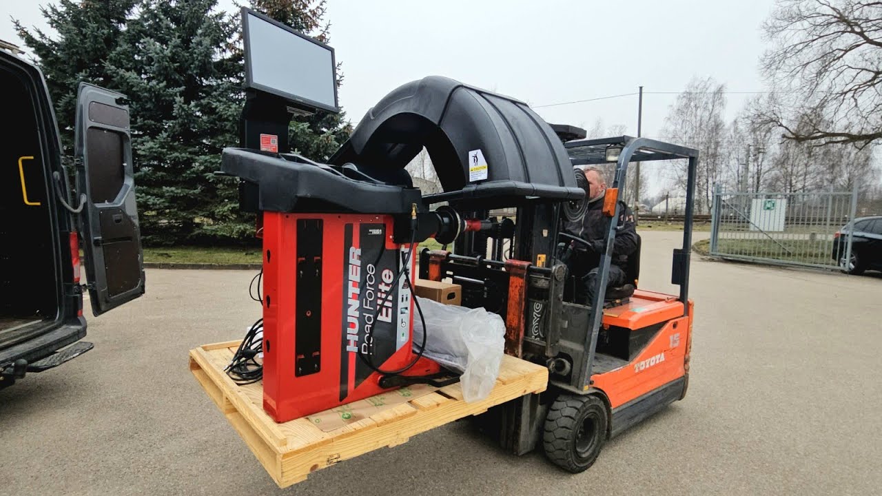 Hunter Road Force Elite RFT — лучший балансировочный станок