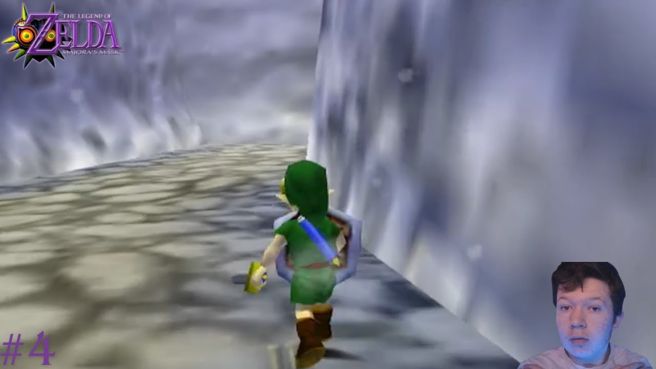 Zelda majora mask #4 une montagne bien glacial