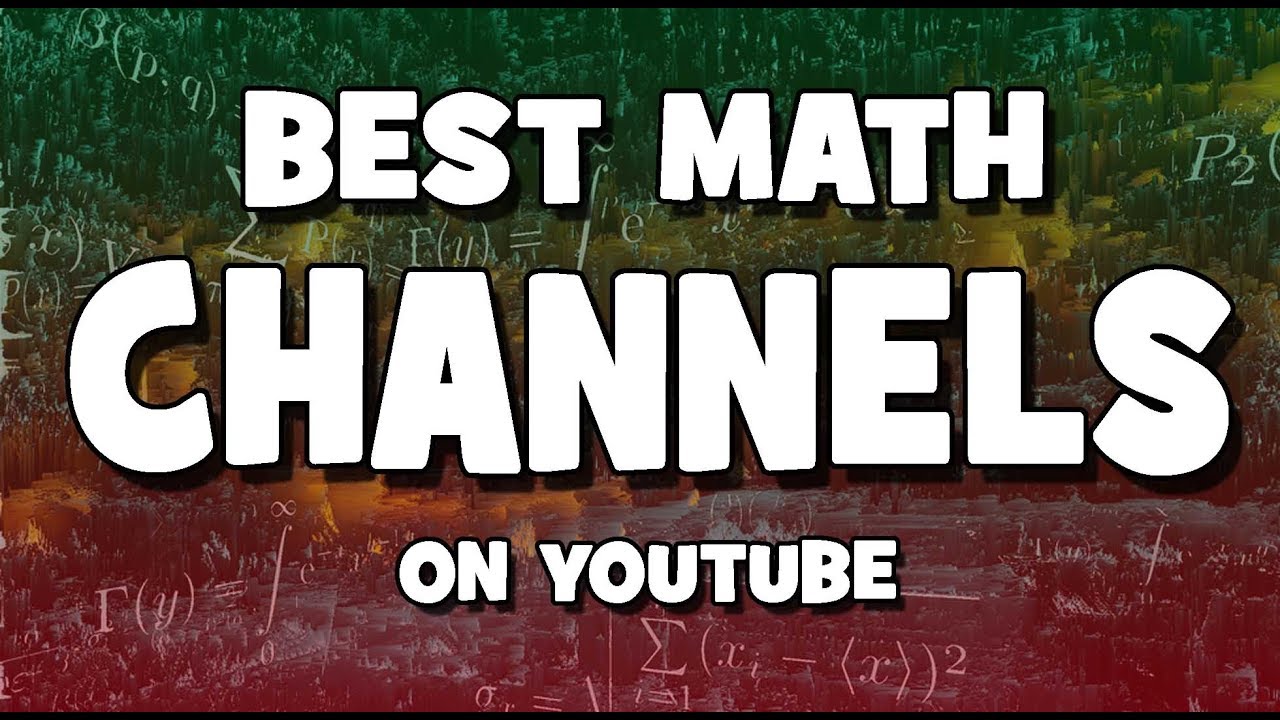 Best Math Channels on Youtube to Ace Math (channels which helped me the most) by mathOgenius