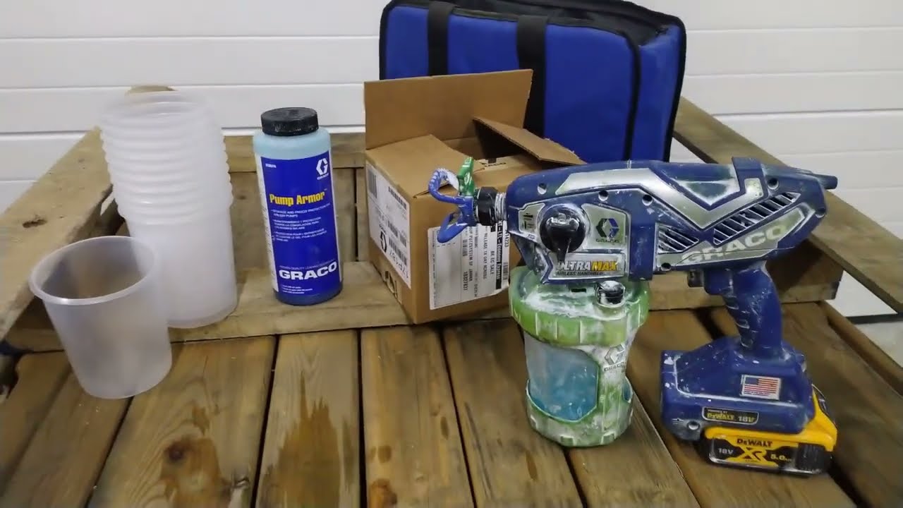Kr&oacute;tka prezentacja pistoletu do malowania Graco Ultra-Max