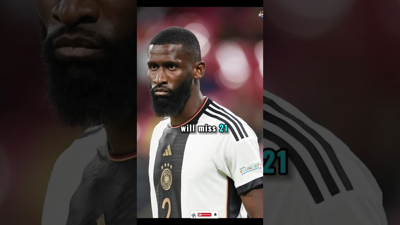 Is This the Beginning of the End for R&uuml;diger at Real Madrid?#AntonioRudiger#RealMadrid#LaLiga#Footba