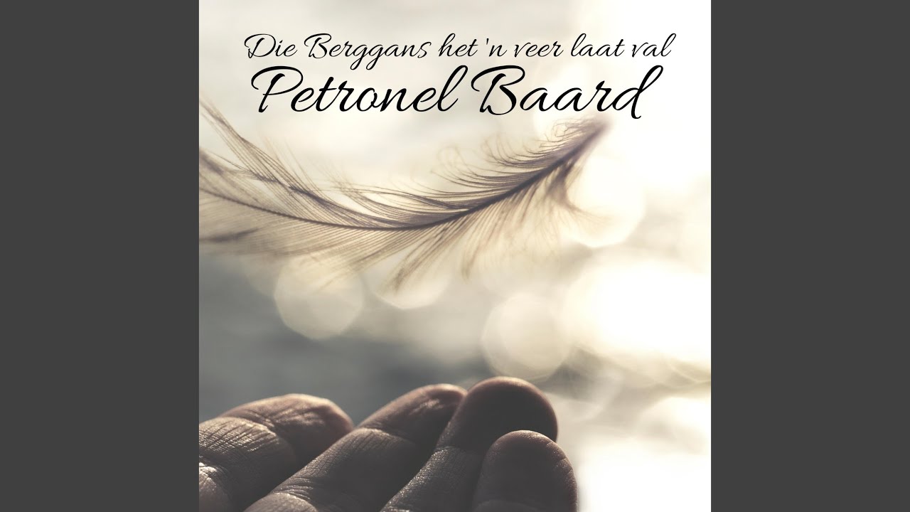 Die Berggans het 'n veer laat val