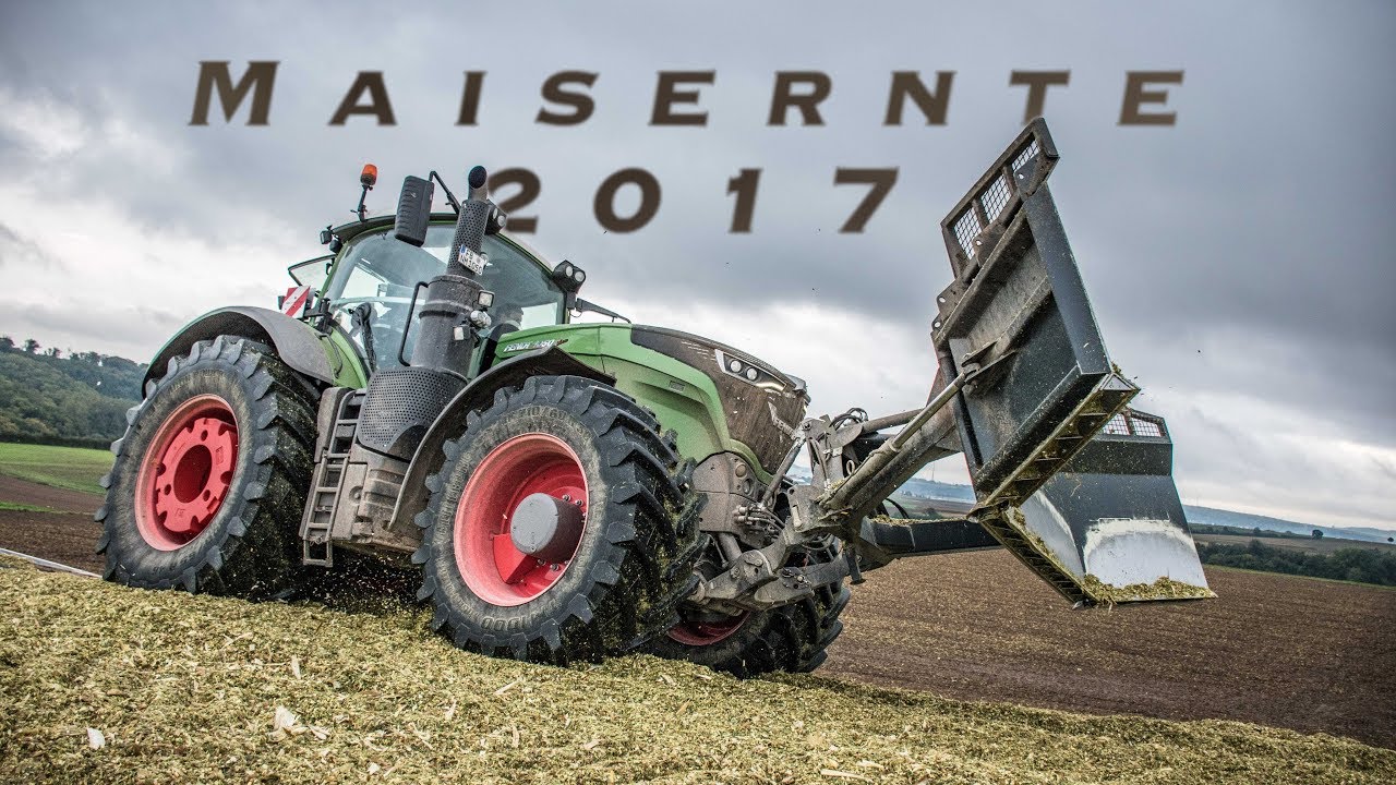 Maisernte 2017 mit dem Lohnunternehmen Norbert Mäser