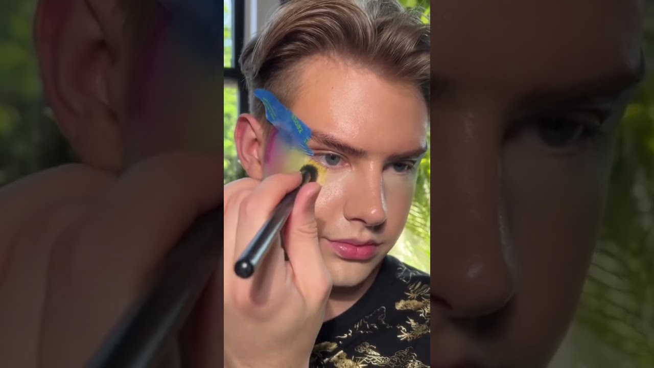 Rainbow Wings✨🌈Pride Makeup #tutorial #pride #makeup