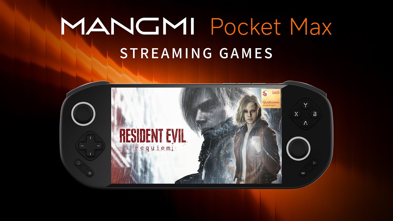 MANGMI Pocket Max | Game Streaming Experience