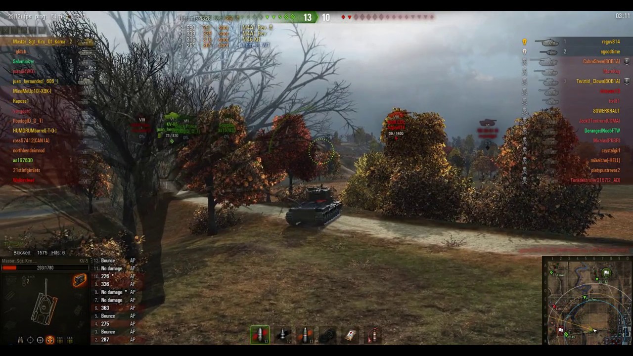 World of Tanks: KV-5 Highway High Caliber Steel Wall (with UI)
