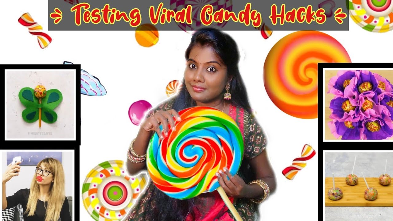 Testing Out Viral CANDY Hacks by 5 Minute Crafts  [ Tamil ]