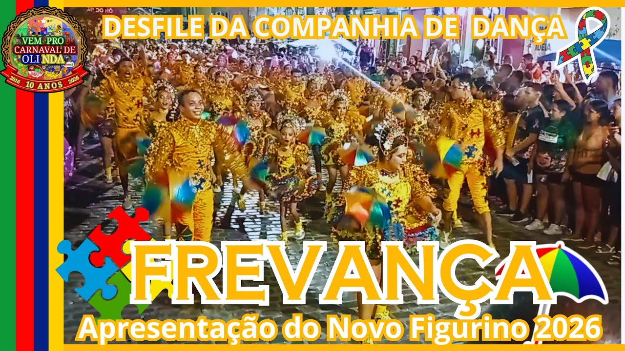 FREVANÇA 2026: Lançamento do Novo Figurino e Desfile Oficial em Olinda! 🌈✨