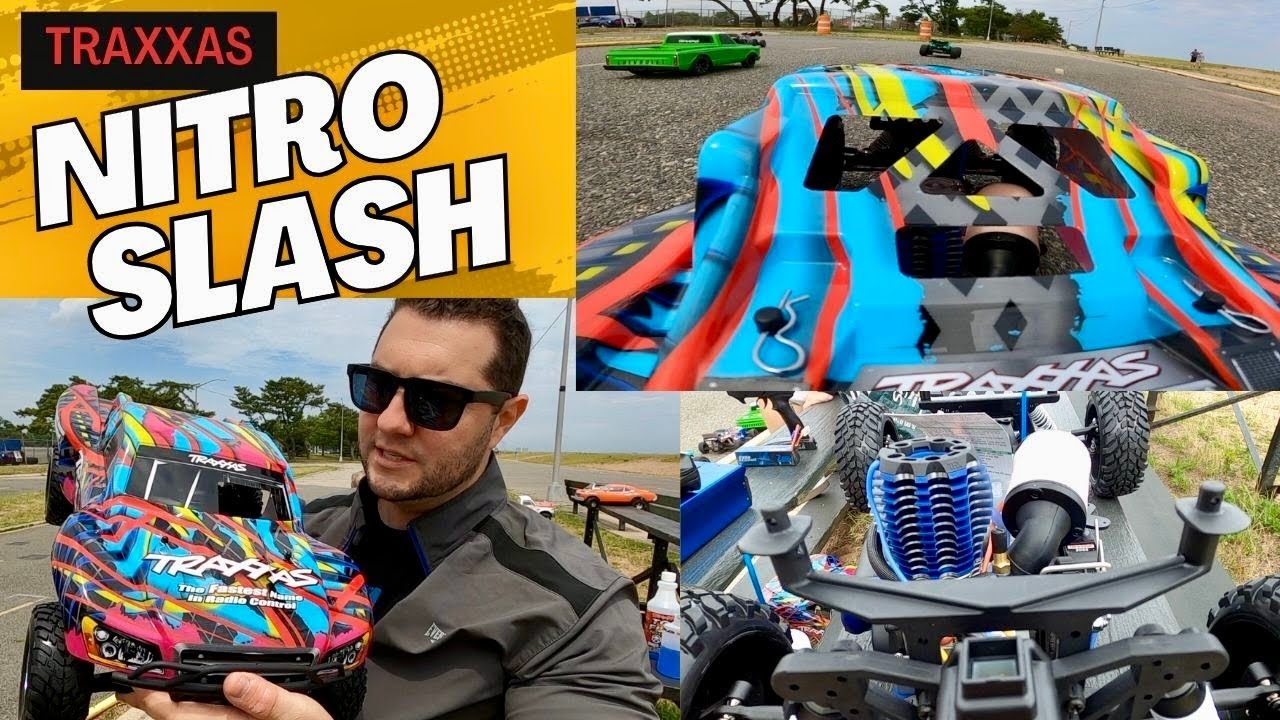 Быстро и дёшево первый Nitro - Traxxas Nitro Slash 3.3 - Новая обкатка, проведённая правильно и п...