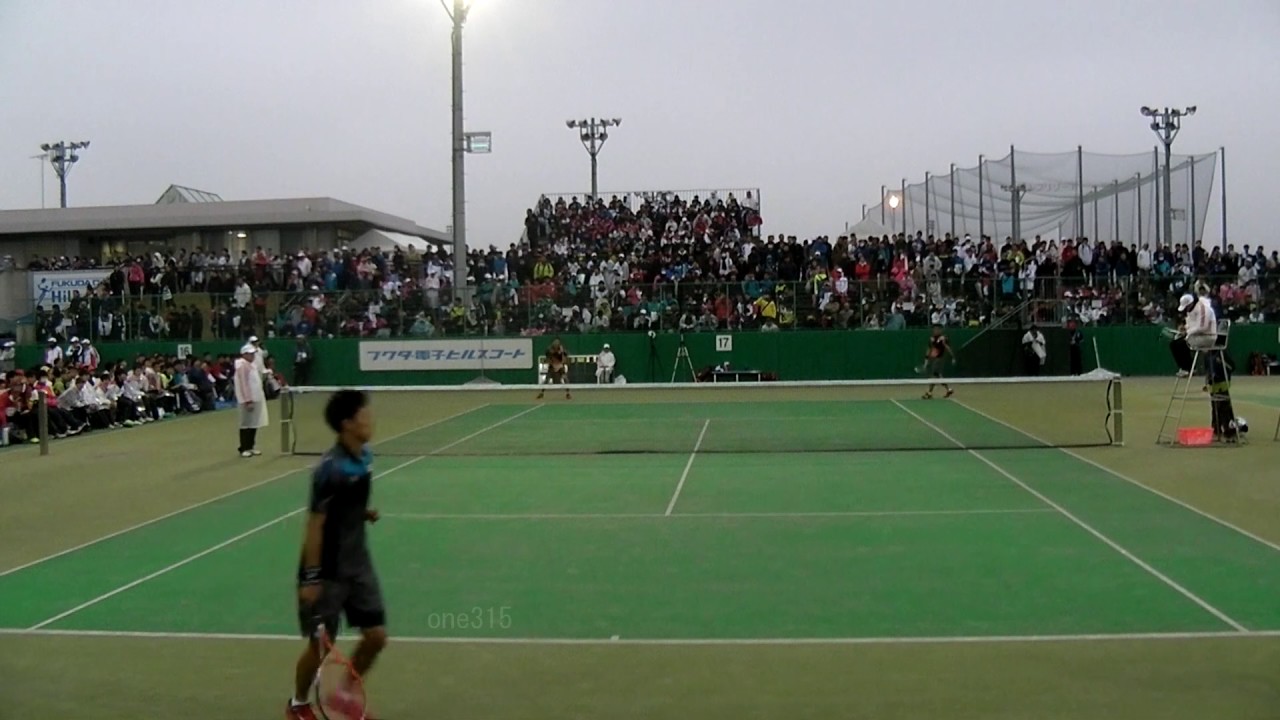 [乱打]アジアソフトテニス選手権2016　ダブルス男子　準決勝1　篠原・小林ー船水(颯)・上松