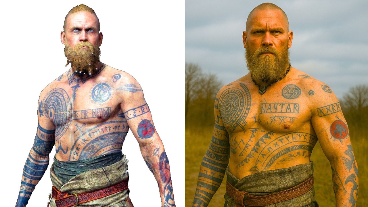 GOD OF WAR RAGNAROK CHARACTERS IN REAL LIFE 2025