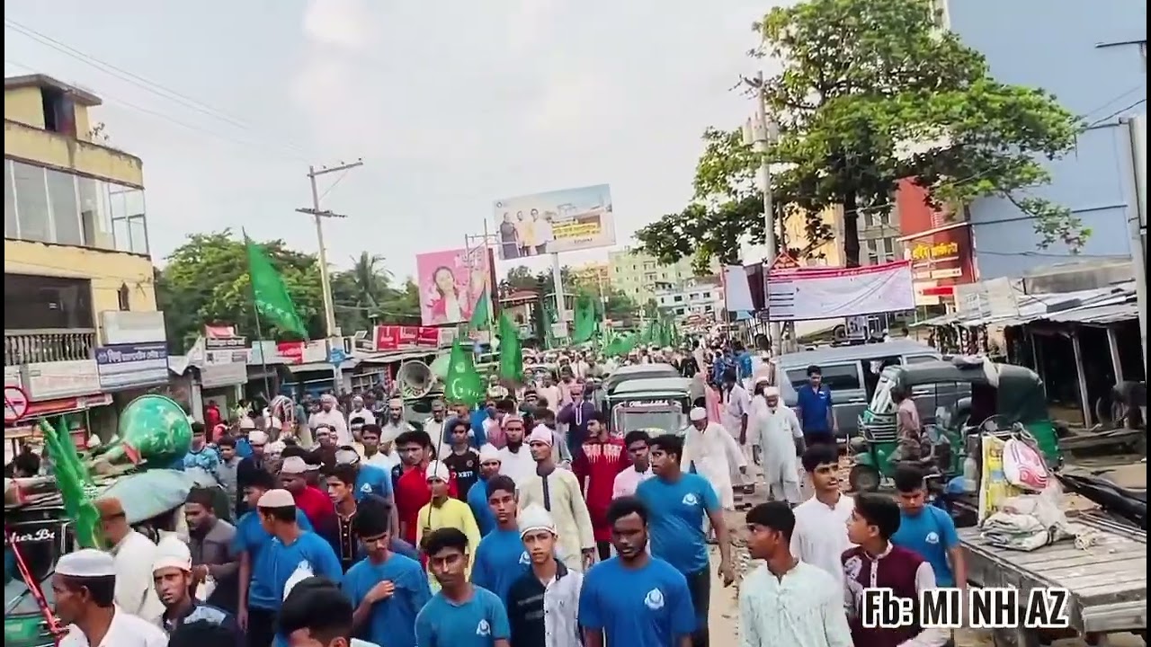 গাউসিয়া কমিটি বাংলাদেশ ফটিকছড়ি উত্তর উপজেলার জসনে জুলুস।#1million