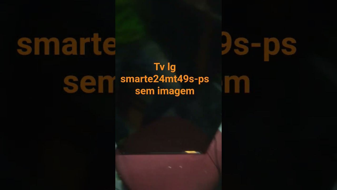 tv lg smart  de 24 liga mas sem imagem 