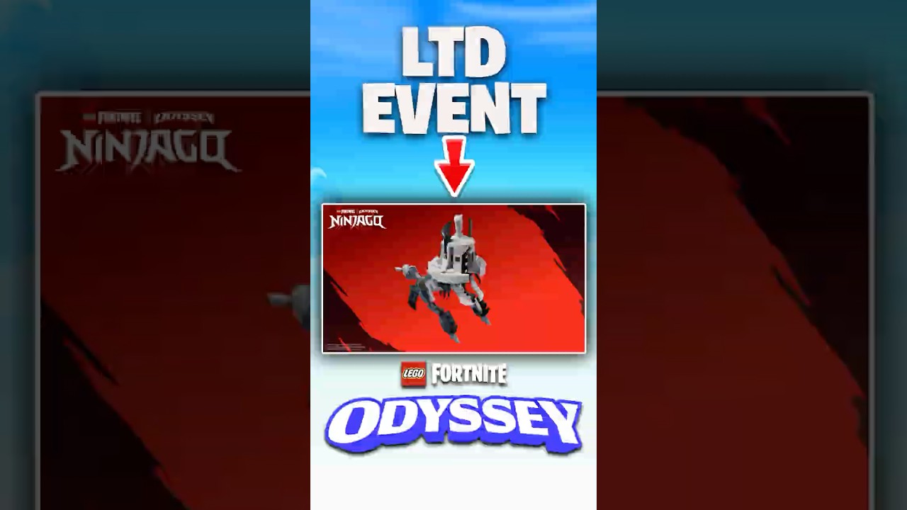SECRET Update Today in NINJAGO x LEGO Fortnite Odyssey! (DOUBLE LOST MASTERS)