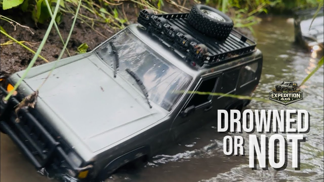 RC Expedition 4x4 Almost Sank !