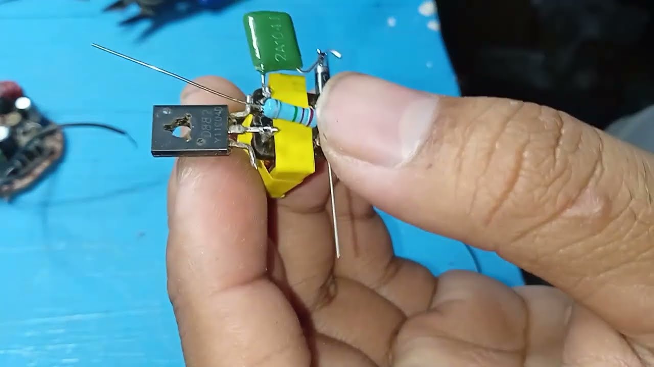 Cara membuat joule thief dari lampu bekas