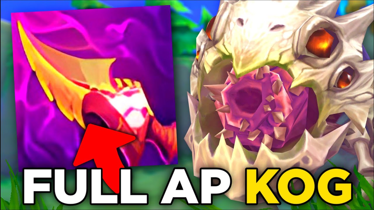 Magiczny Kog'Maw jest zupełnie 1v9 w League of Legends