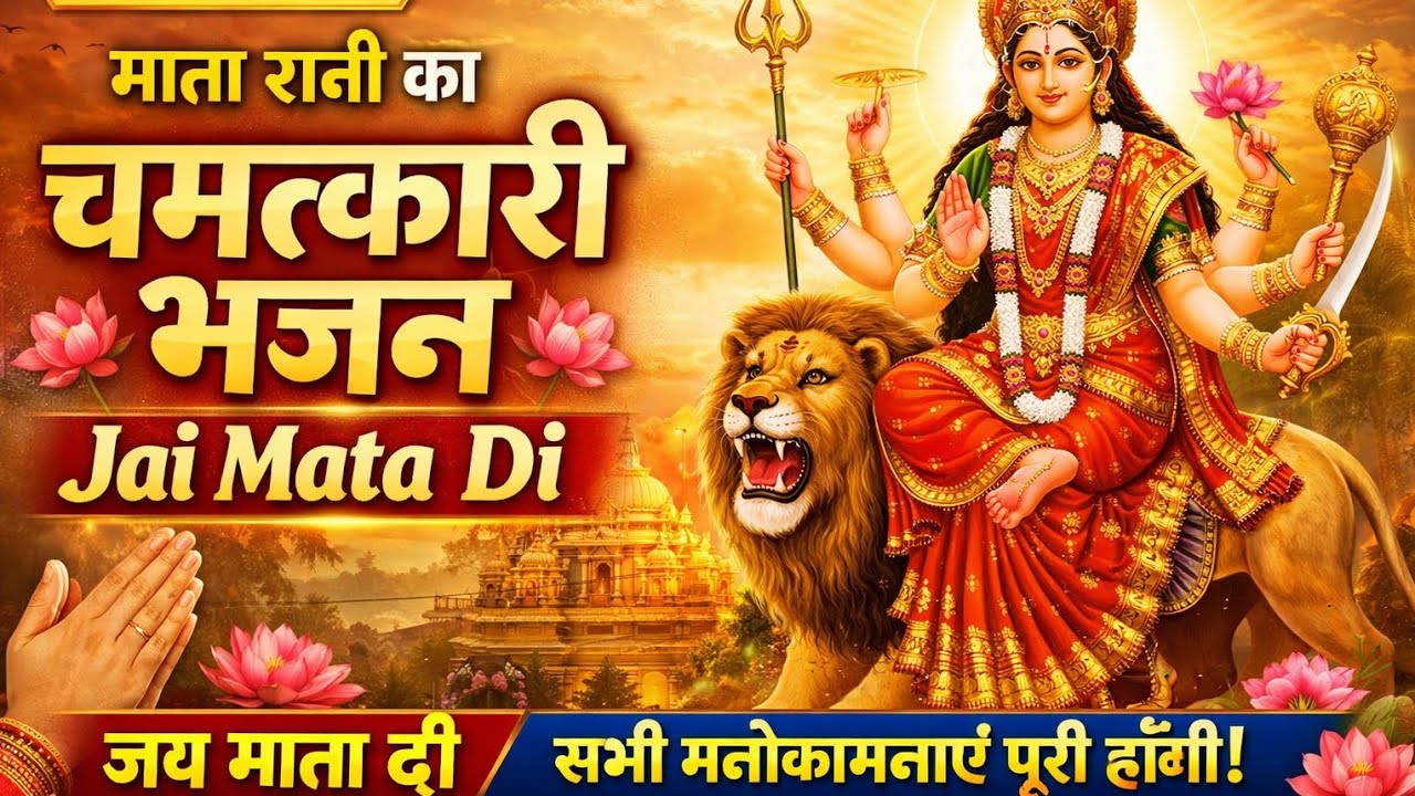 Video | सुबह-सुबह सुनें माता रानी का भजन | Devi Geet 2026 | Jai Mata Di Bhajan