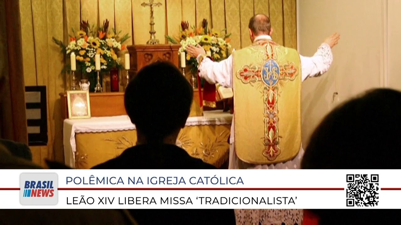 LE&Atilde;O XIV LIBERA MISSA TRADICIONALISTA
