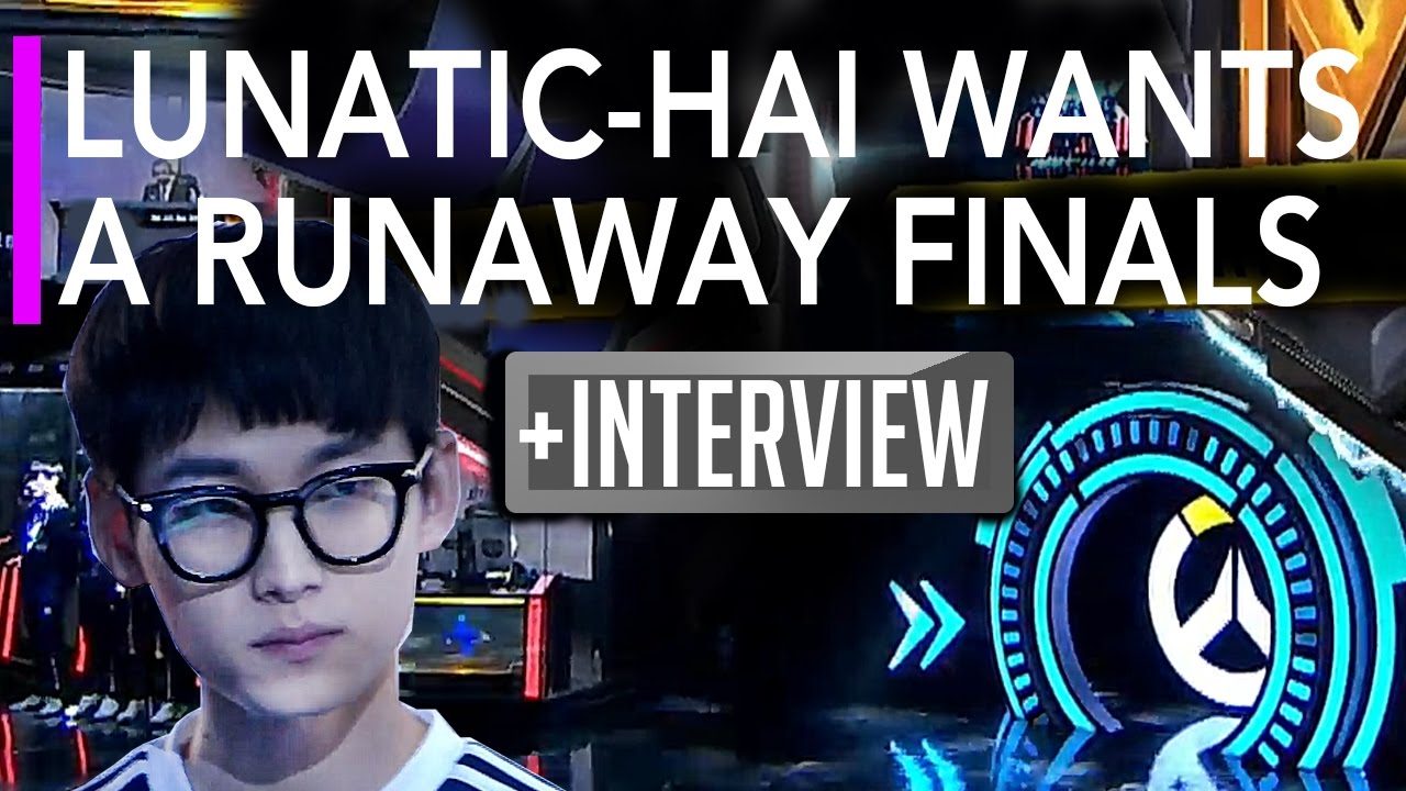 Overwatch | Pro Gameplay - Lunatic-Hai wants a Runaway Finals ft. Miro Ryujehong WhoRU | OGN APEX S2