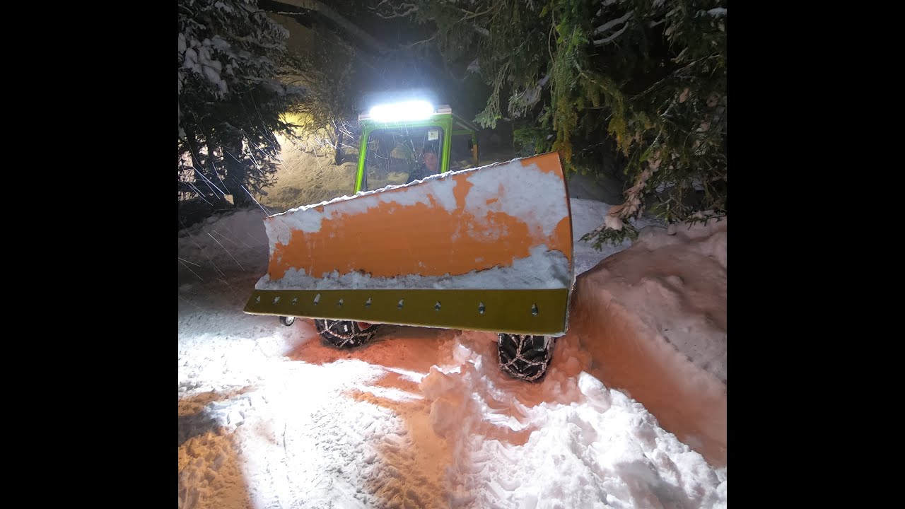 ❄Schneeräumung Dolomiten/Südtirol mit Rasant (GoPro)(Teil 1)❄