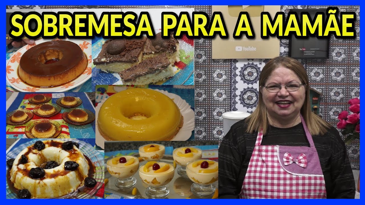 SOBREMESA PARA ALMOÇO DIA DAS MÃES
