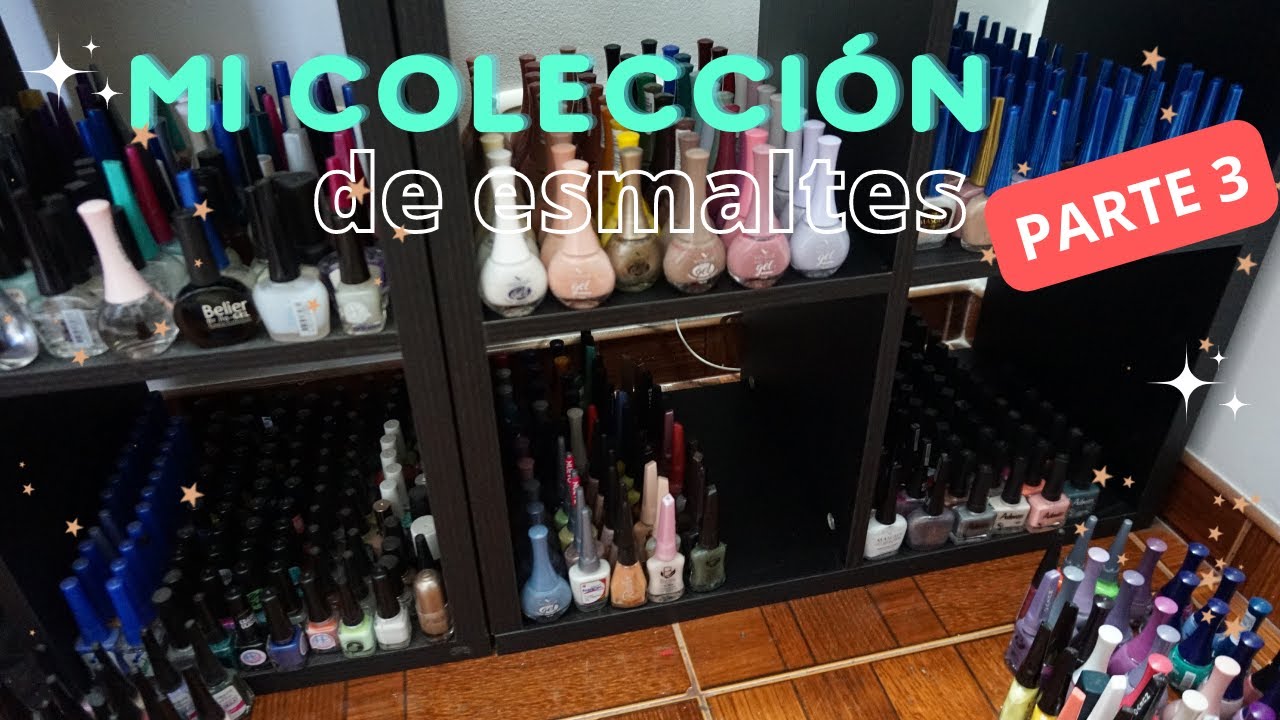 ¡ESTO ES MASIVO! // Mi colección de esmaltes PARTE 3: Stamping, Ghelic, Slendy y MÁS