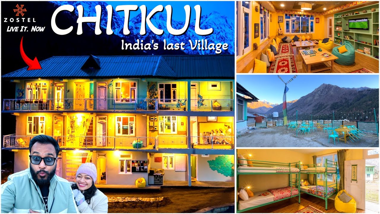 Experiencing Chitkul in -15℃ | Zostel, Chitkul (India's last Village) - Budget Friendly Home Stay