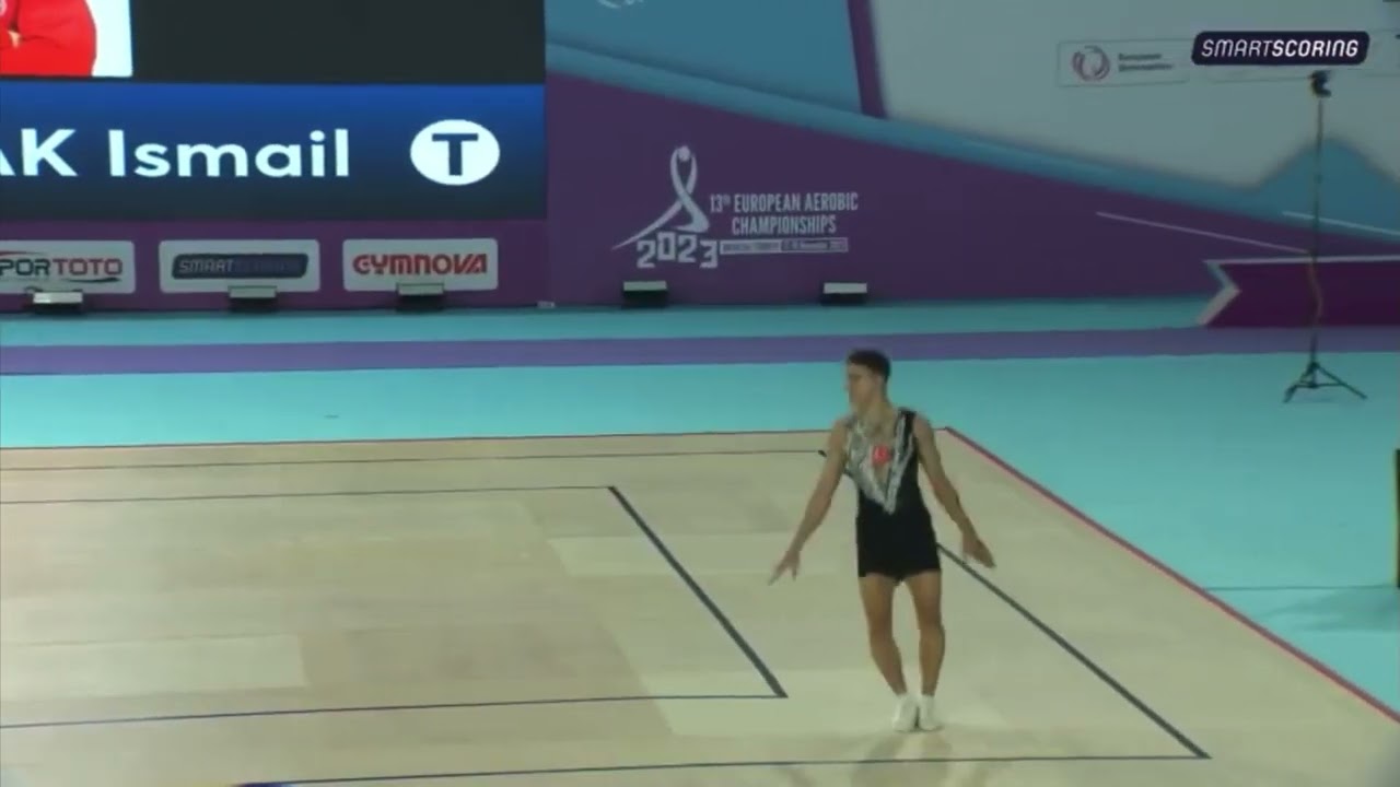 ALTIPARMAK Ismail (TUR) - 13th European Aerobic Championships Antalya 2023 - Qualifications IM