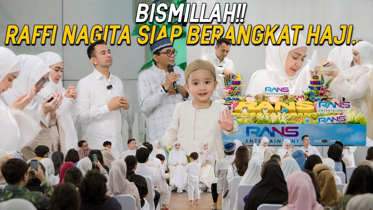 SATU GEDUNG TERHARU!!RAFFI NAGITA WALIMATUSSAFAR HAJI SEKALIGUS PERESMIAN KANTOR BARU, DOAIN YA GUYS